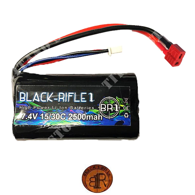 BATERÍA 7.4x2500 MAH PEQ Li-Ion DEANS BR1 (BRi7,4x2500PEQ-DNS)