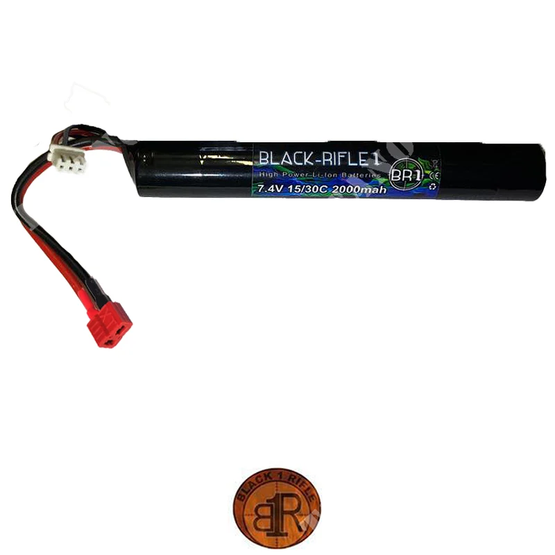 BATERÍA 7.4x2000 MAH STICK Li-Ion DEANS BR1 (BRi7,4x2000-DNS)