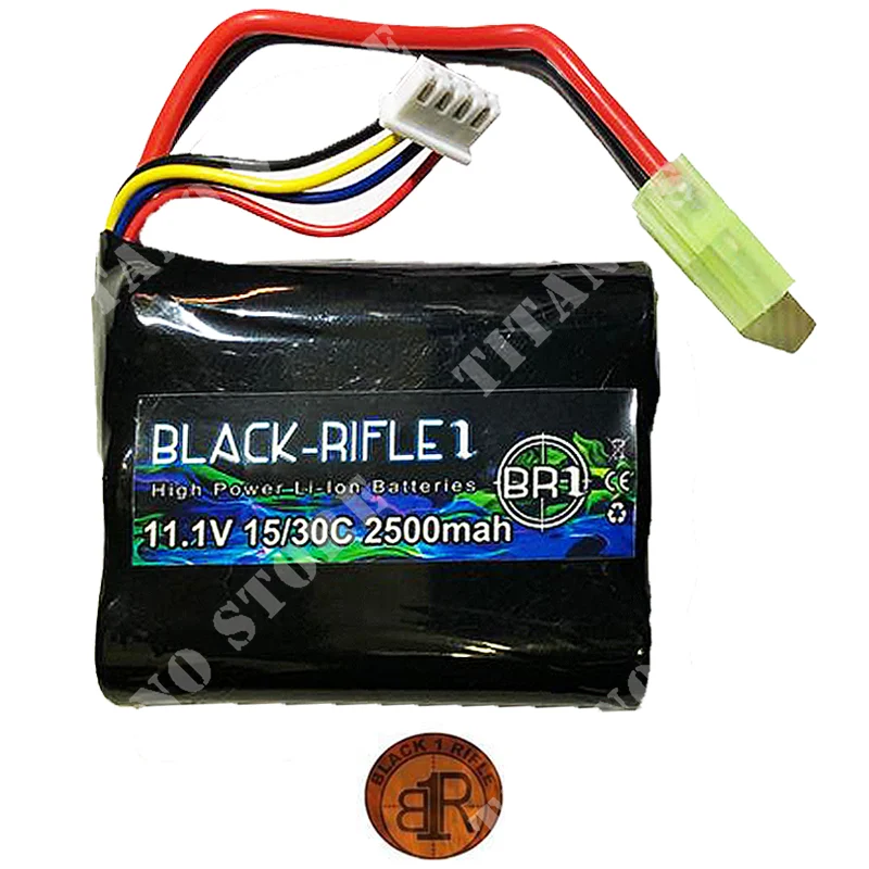 BATERÍA 11.1x2500 MAH PEQ Li-Ion TAMIYA BR1 (BRi11,1x2500PEQ)