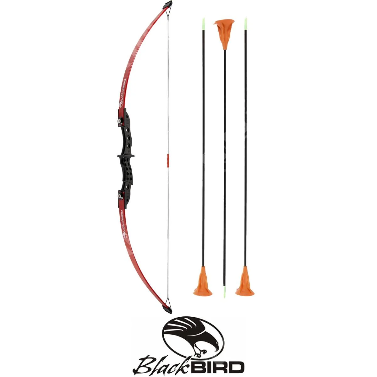 ARCO TD 56 '' ROJO RH / LH 25 # + ACCESORIOS BLACKBIRD (55N040)