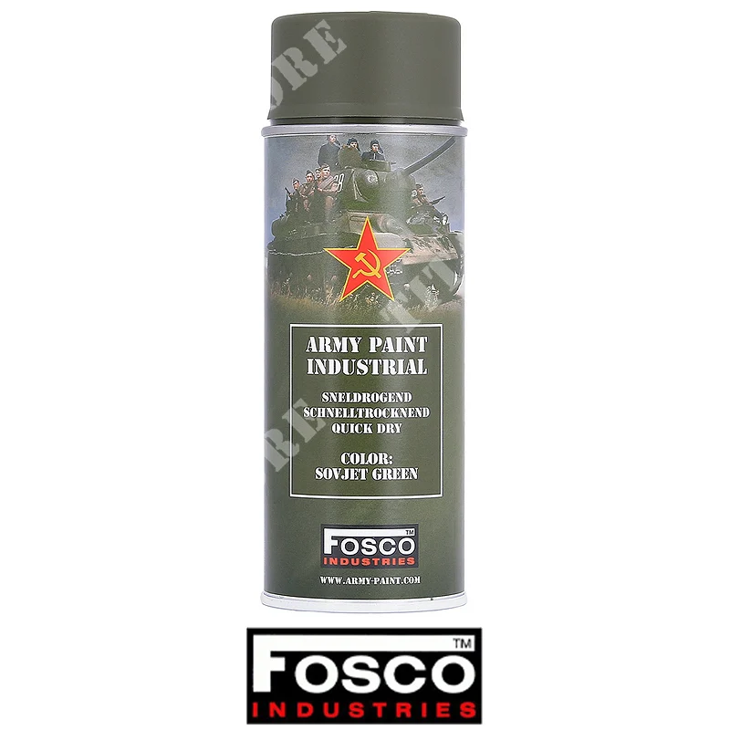 PINTURA EN SPRAY SOVJET VERDE 400ml FOSCO (SOVJET / VERDE)