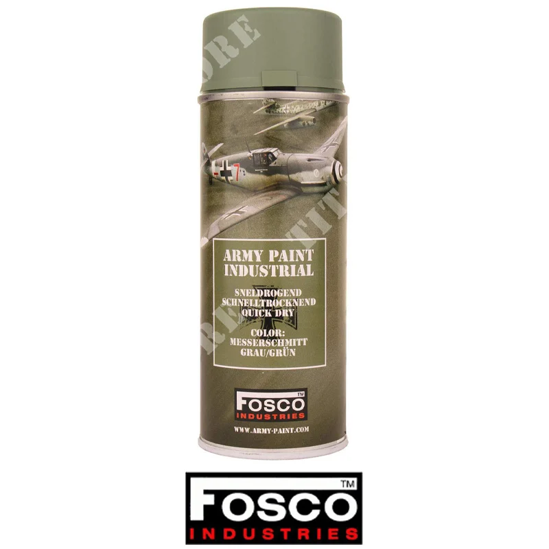 PINTURA EN SPRAY MESSERSCHMITT GRAU/GRUN 400ml FOSCO (VO0035)