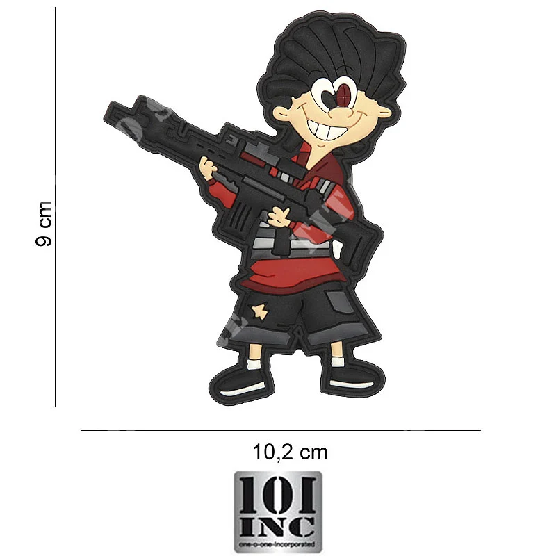 PARCHE 3D PVC JOVEN DELINCUENTRO 8135101 INC (440130-7447)