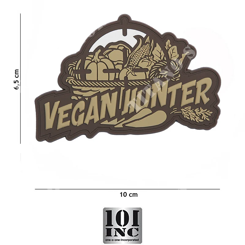 PARCHE 3D PVC VEGAN HUNTER COYOTE 8082101 INC (444130-7422)