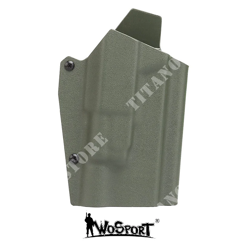 FUNDA KYDEX QUICK PULL GLOCK CON ANTORCHA GX300 WO SPORT (WO-GB03)