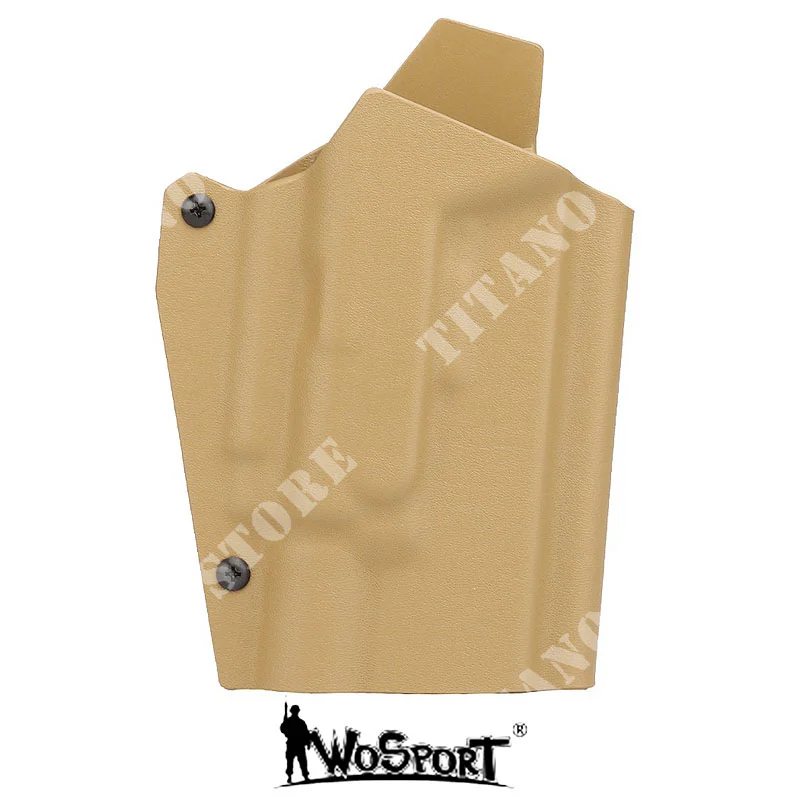 FUNDA KYDEX QUICK PULL GLOCK CON ANTORCHA GX400 WO SPORT (WO-GB02)