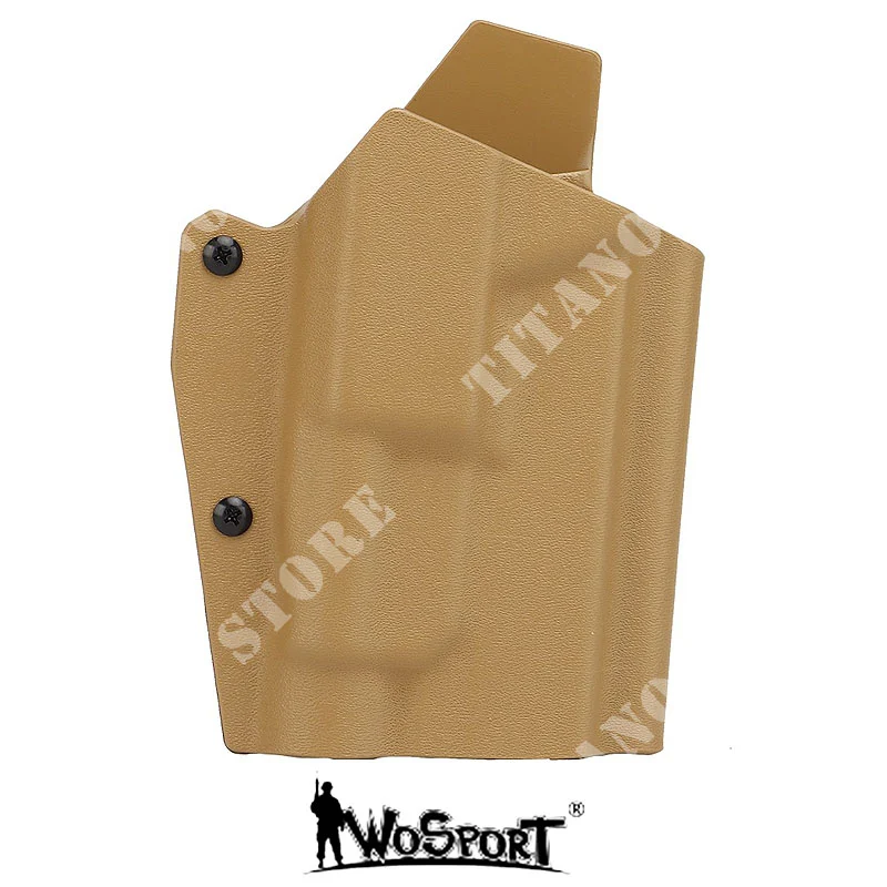 FUNDA KYDEX QUICK PULL GLOCK CON ANTORCHA TLR-1 WO SPORT (WO-GB01)