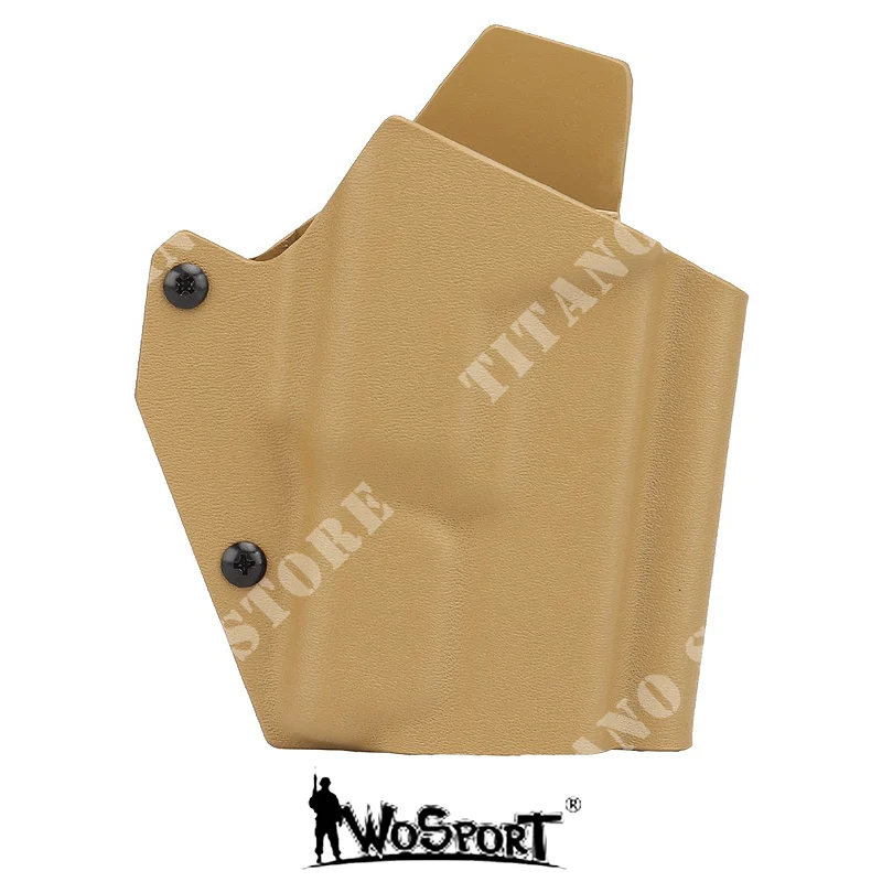 FUNDA KYDEX QUICK PULL GLOCK CON ANTORCHA G-XC1 WO SPORT (WO-GB06)