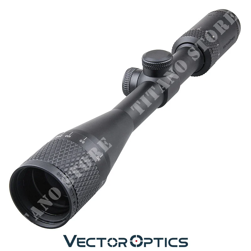 ÓPTICA VECTORIAL RIFLESCOPIO NEGRO MATIZ 4-12x40 SFP (VCT-SCOM-29)