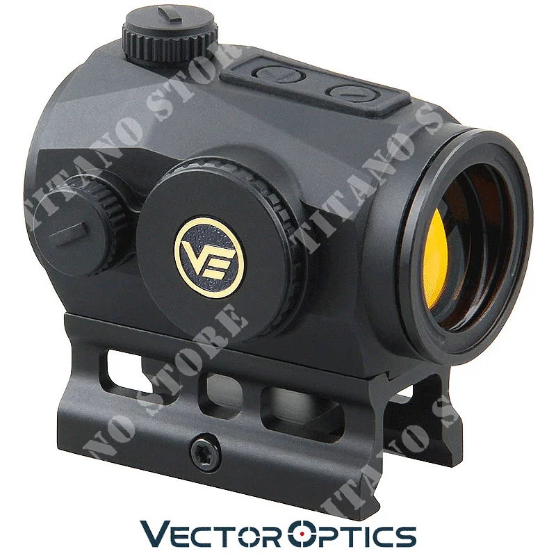 ÓPTICA VECTORIAL DE RASPADOR NEGRO DE PUNTO ROJO 1x25 (VCT-SCRD-46)