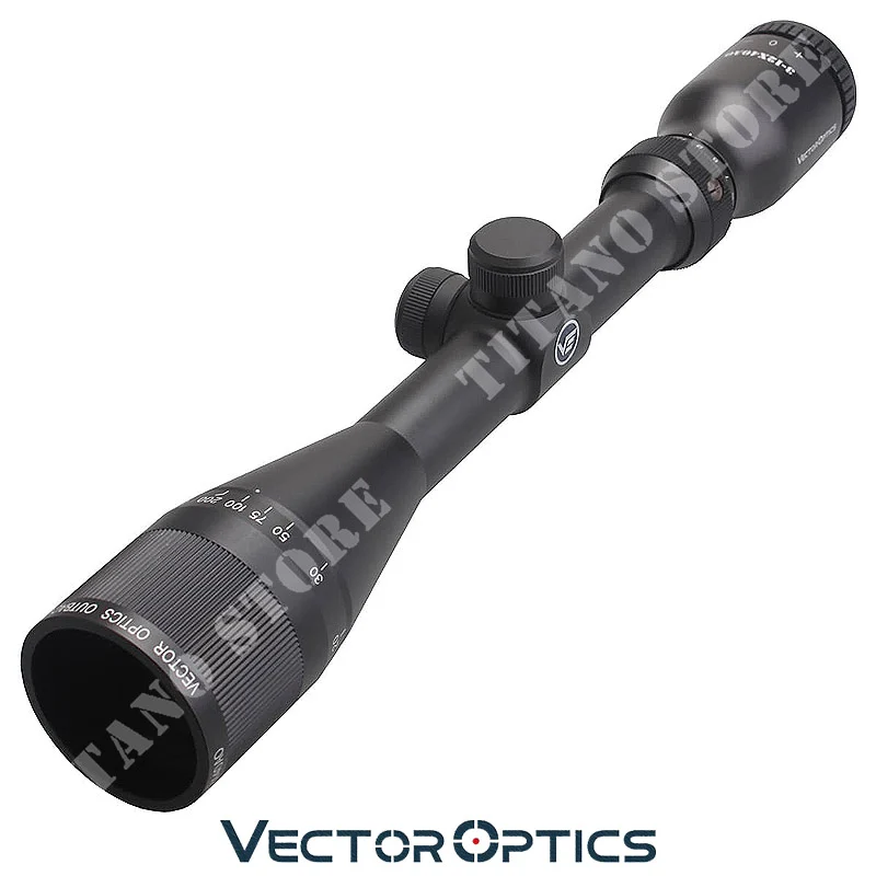 ÓPTICA OUTBACK 3-12x40 SFP RIFLESCOPE VECTOR OPTICS (VCT-SCOM-22)