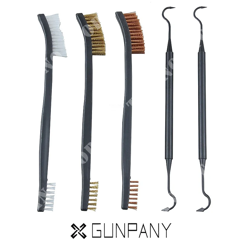 KIT DE LIMPIEZA DE PUNTAS Y CEPILLOS PARA ARMAS DE PUNTA (GNP-GPGC-3B2P)