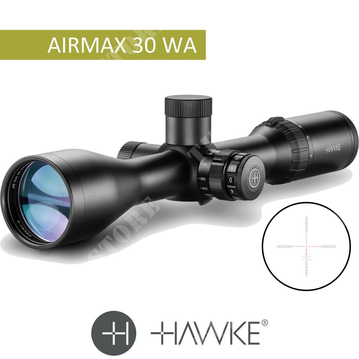 VISOR AIRMAX 30 WA SF 4-16X50 AMX HAWKE (13311)