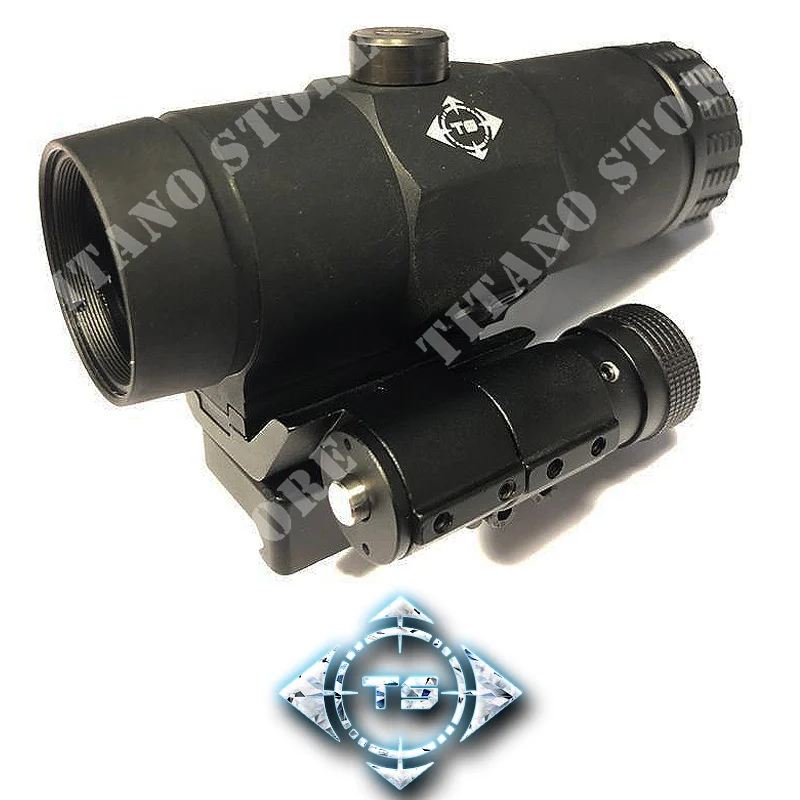 LUPA VMX 3X NEGRA PLEGABLE TS OPTICS (TSO-MG004B)
