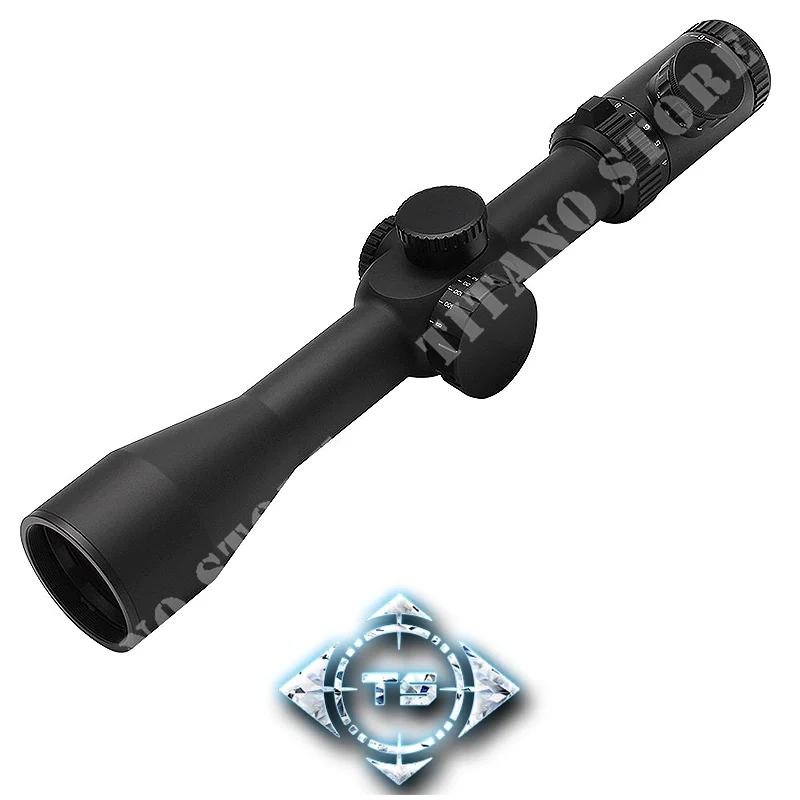ÓPTICA 4-16X44 RETÍCULA ILUMINADA + ANILLOS ÓPTICA TS (TSO-SCOL-005)