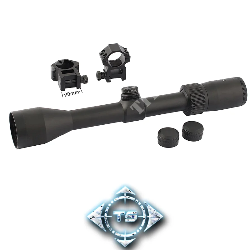 ÓPTICA 3-9X40 + ANILLOS ÓPTICO TS (TSO-SCOL-001)