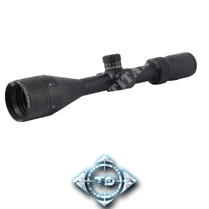 VISOR 4-12x44 CON PARALLAX + ANILLOS ÓPTICOS TS (TSO-SCOL-003)