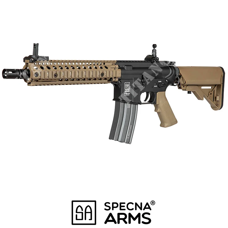 FUSIL MK18 SA-A03 ONE SAEC SYSTEM BK / TAN SECNA ARMS (SPE-01-009315)