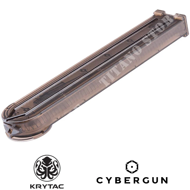 CARGADOR MEDIA CAPA P90 50/200BB KRYTAC CYBERGUN (KTP-KA225-02A)