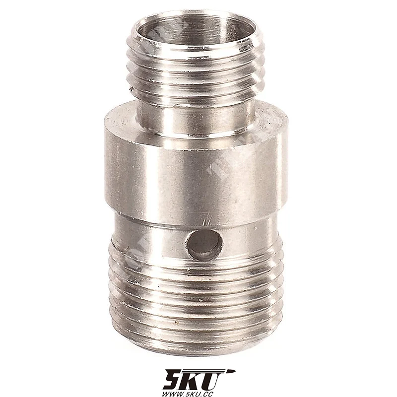 ADAPTADOR PARA SILENCIADOR G17 WE SILVER 5KU (5KU-GB-496-S)