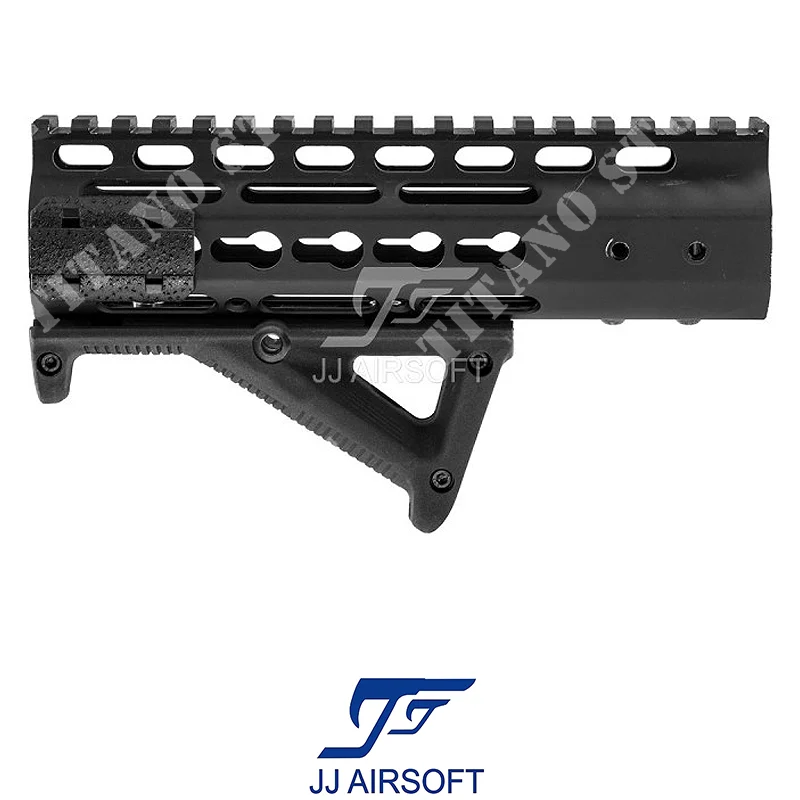 EMPUÑADURA EN ÁNGULO MP WEAVER / KEYMOD / M-LOK JJ AIRSOFT (JA-1306)