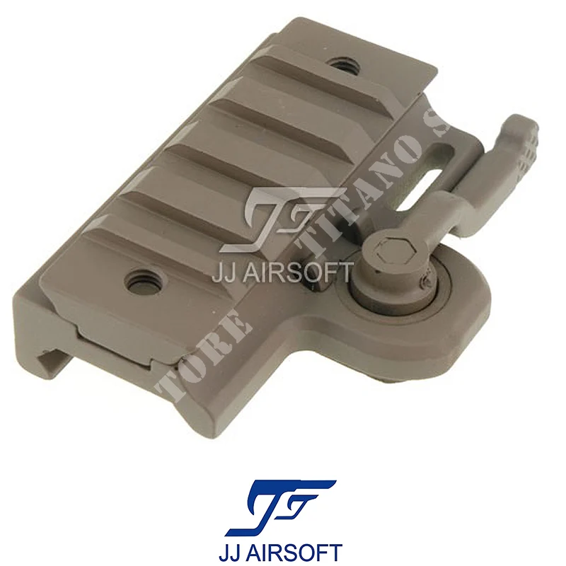 ASCENSOR FLAT TOP 20MM TAN JJ AIRSOFT (JA-1706-TN)