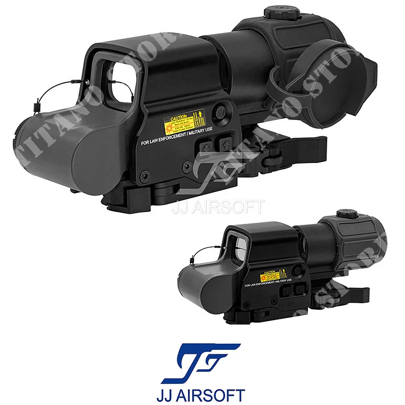 HOLOGRAFICO XPS 3-2 + G43 COMPLETO NEGRO JJ AIRSOFT (JA-5392-BK)