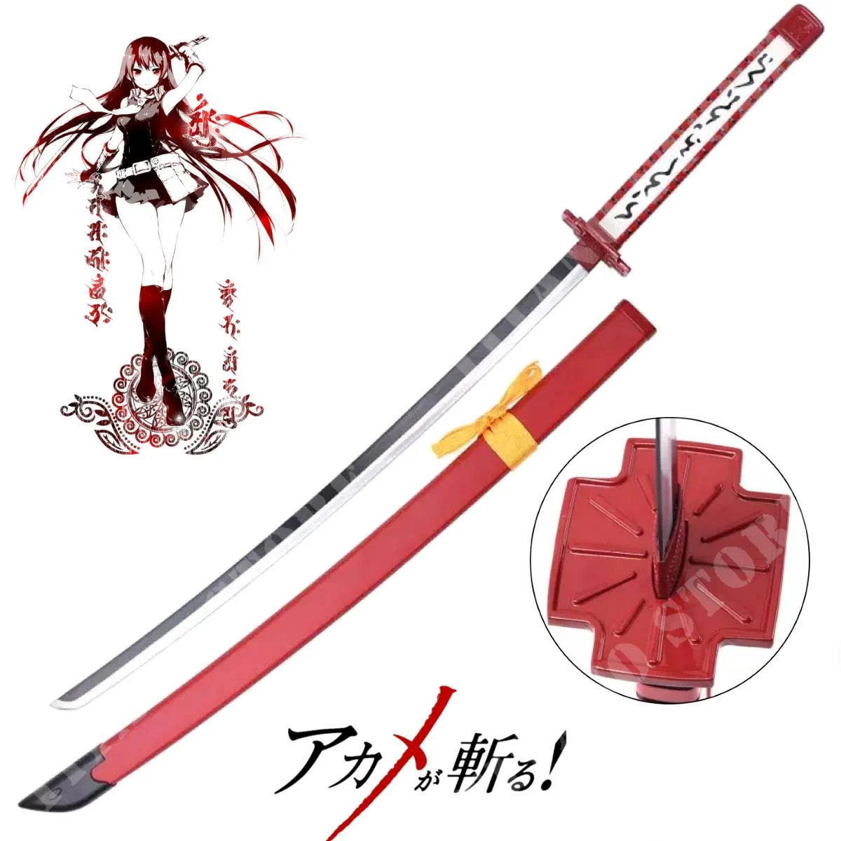 KATANA ASESINO DE UN CORTE MURASAME DE NIGHT RAID AKAME GA KILL (ZS573)