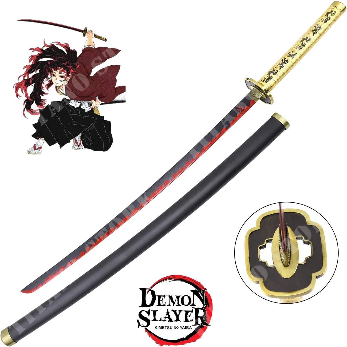 TSUGIKUNI YORIICHIDEMON SLAYER KATANA (ZS672)