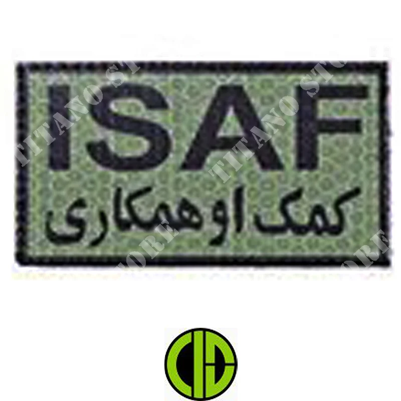 PARCHE ID DE COMBATE IR ISAF GR (KAM-30-011315)