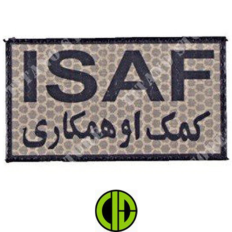 PARCHE ID DE COMBATE IR ISAF CT (KAM-30-011313)