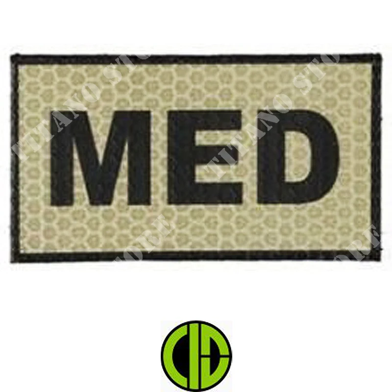 PARCHE IR MEDIC TAN COMBATE ID (KAM-30-011283)