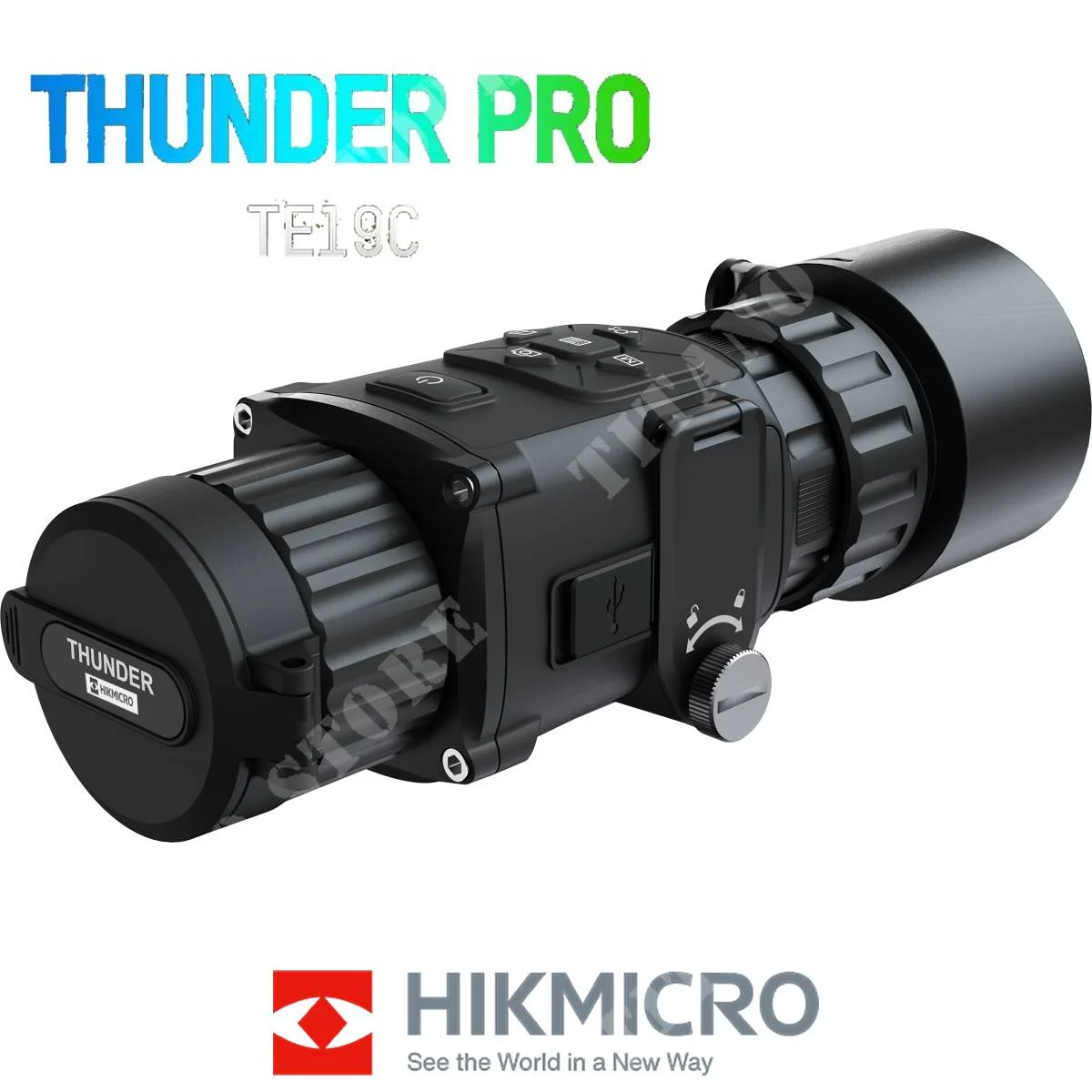 CLIP-ON TÉRMICO THUNDER OPTIC TE19C HIKMICRO (HM-TE19C)