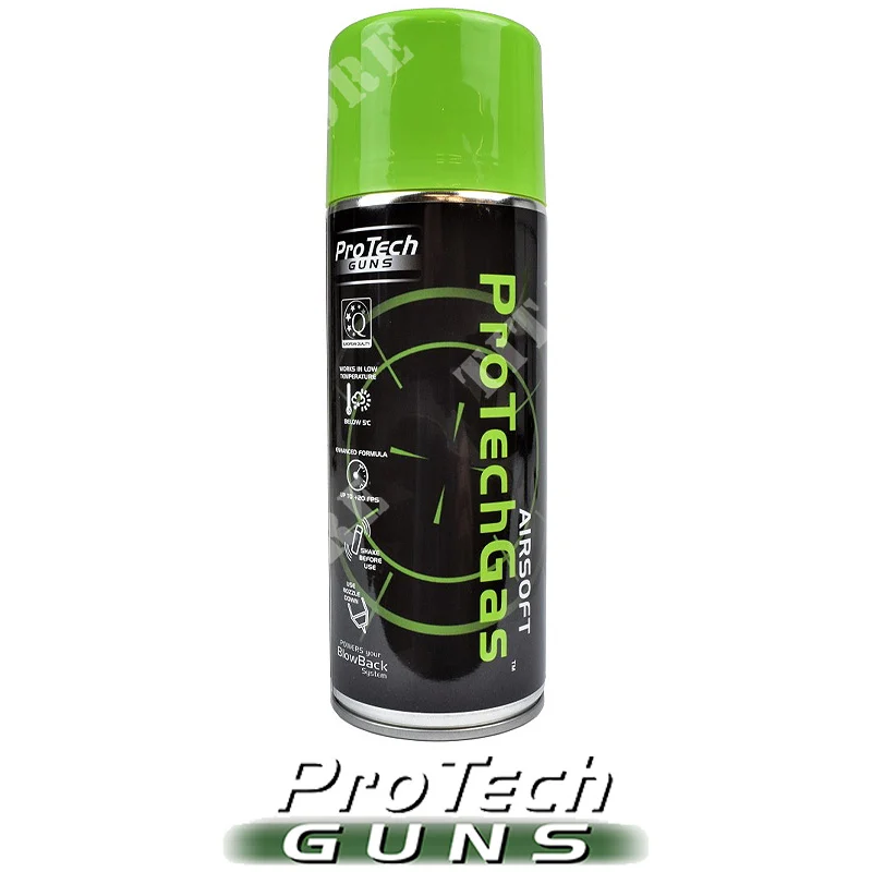 AIRSOFT GAS 400ML / 520ML PROTECH (PR-G12)