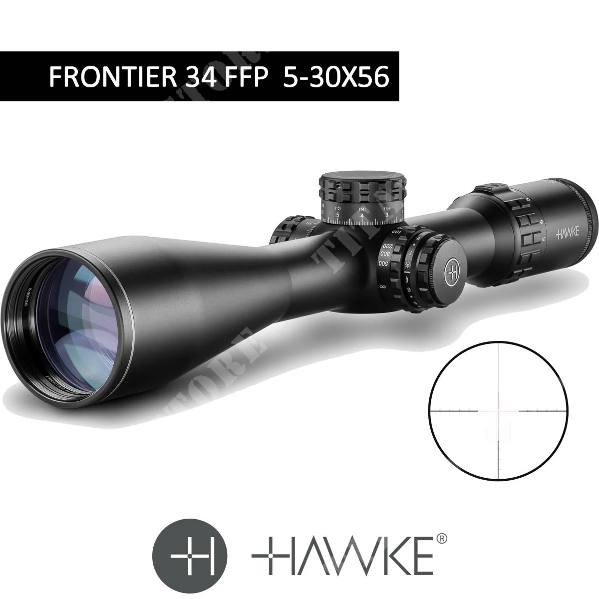 FRONTIER 34 FFP SF IR 5-30X56 MILPRO 30 HAWKE (18640) ÓPTICA