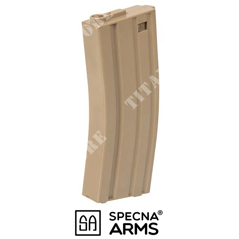 CARGADOR MID-CAP M4 100BB TAN SPECNA BRAZOS (SPE-05-025501-Pz1)