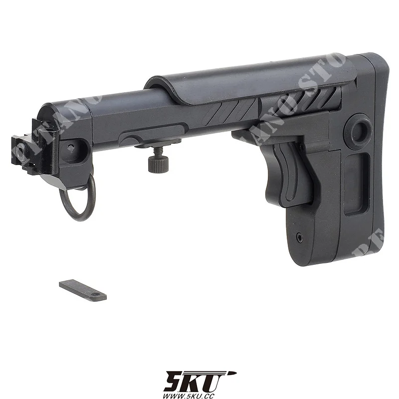 CULATA PLEGABLE PT-3 ZENITCO NEGRA PARA AK E&L 5KU (5KU-277-B-2)
