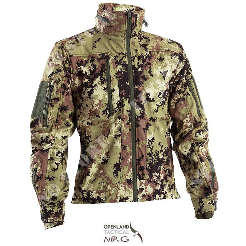 CHAQUETA TÁCTICA SOFTSHELL VEGETATO OPENLAND (OPT-3767 04)