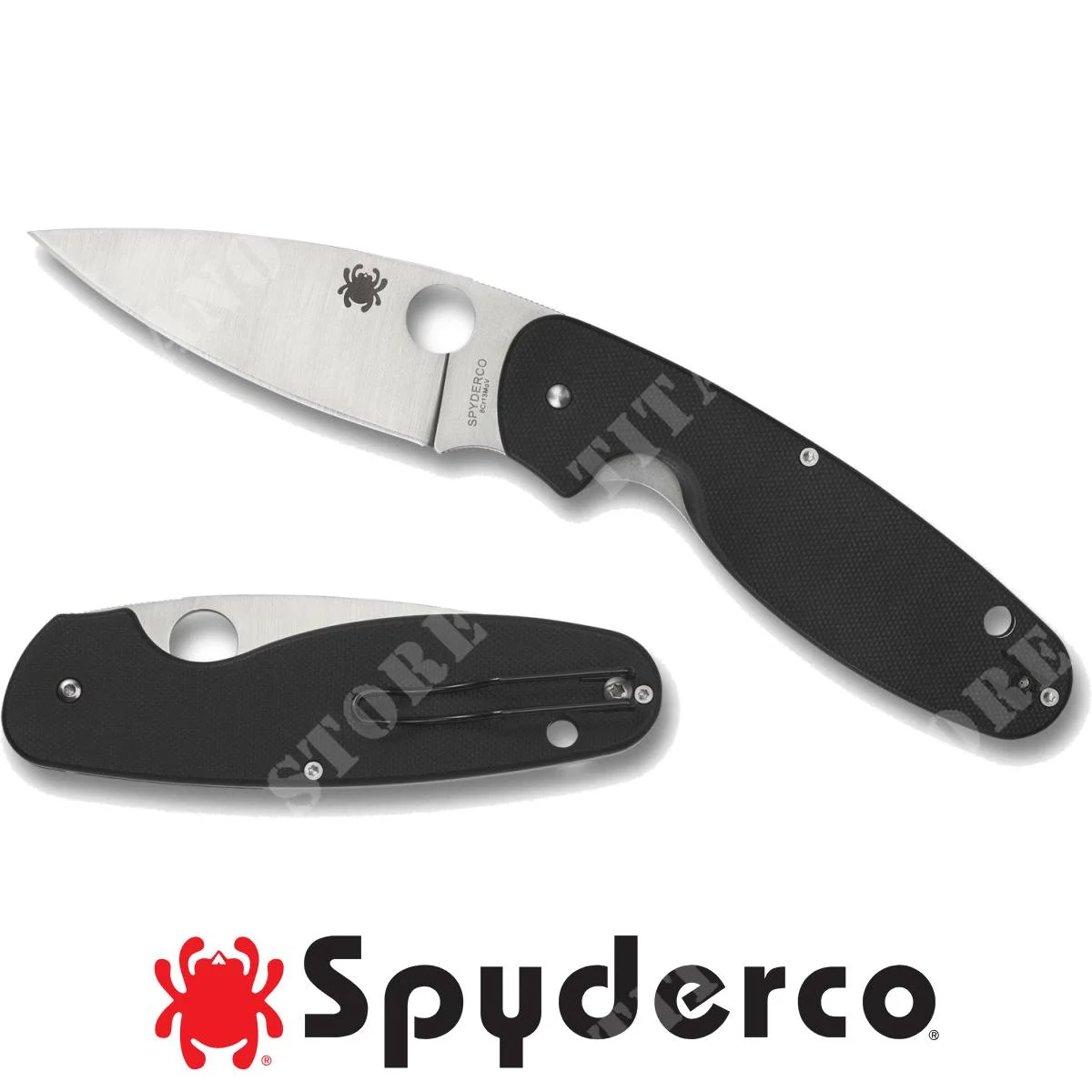CUCHILLO EMPHASIS G-10 LISO SPYDERCO (C245GP)