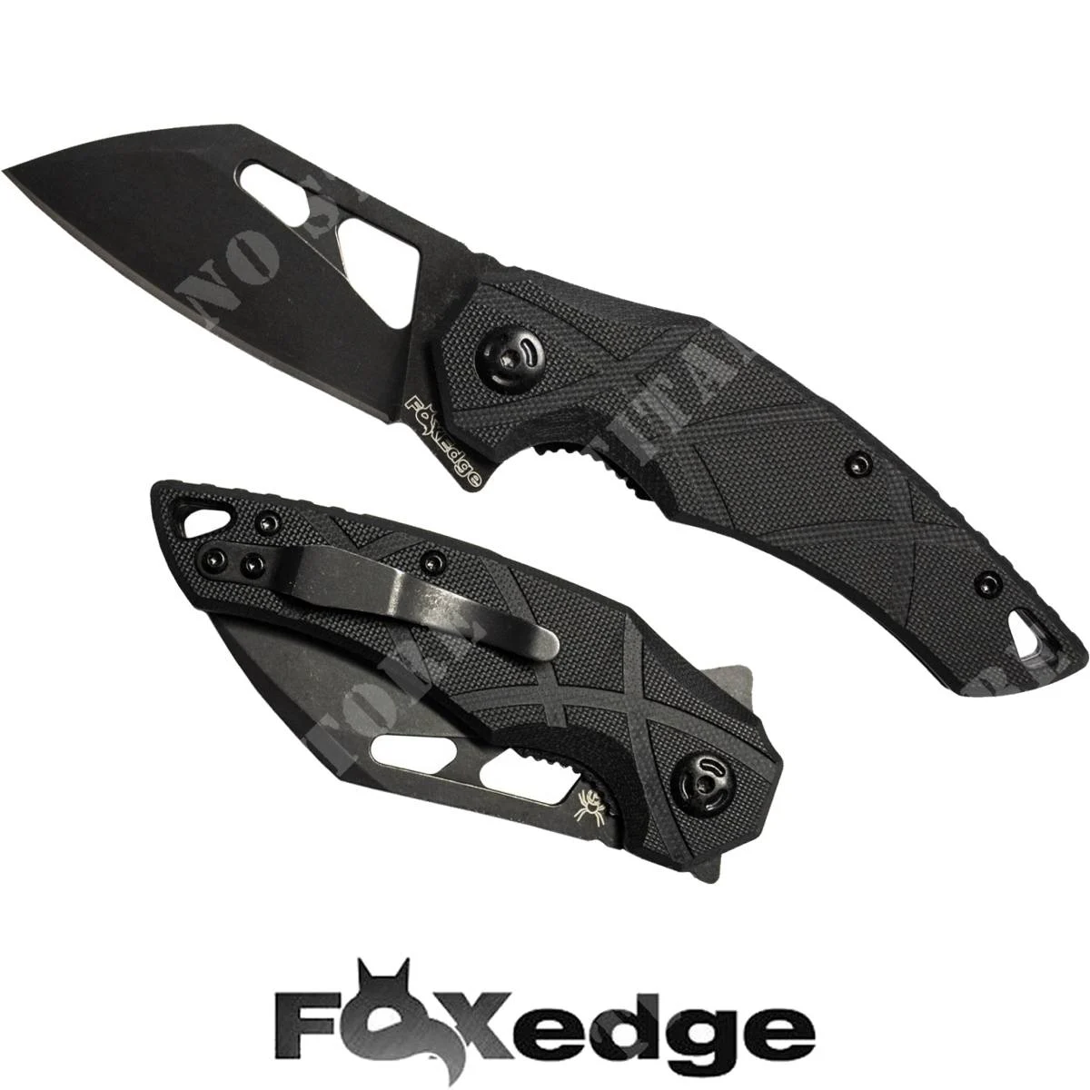 CUCHILLO ATRAX FILO ZORRO NEGRO (FE-010)
