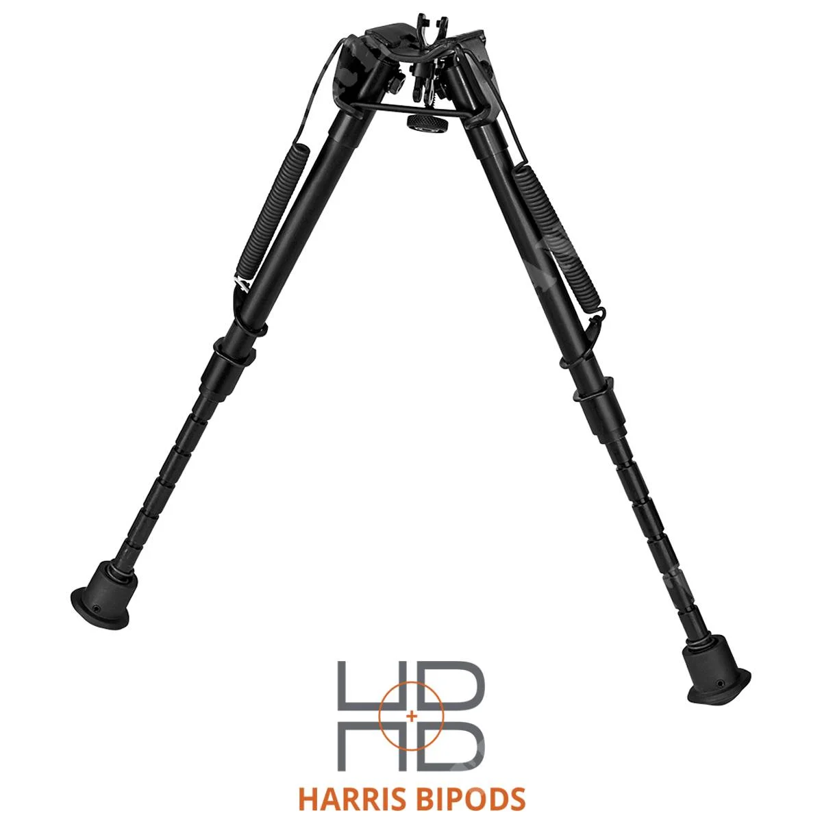 BÍPODE HARRIS BASE FIJA DE 23 A 33cm CON PATAS GRADUADAS (HRR-1A2-LM)