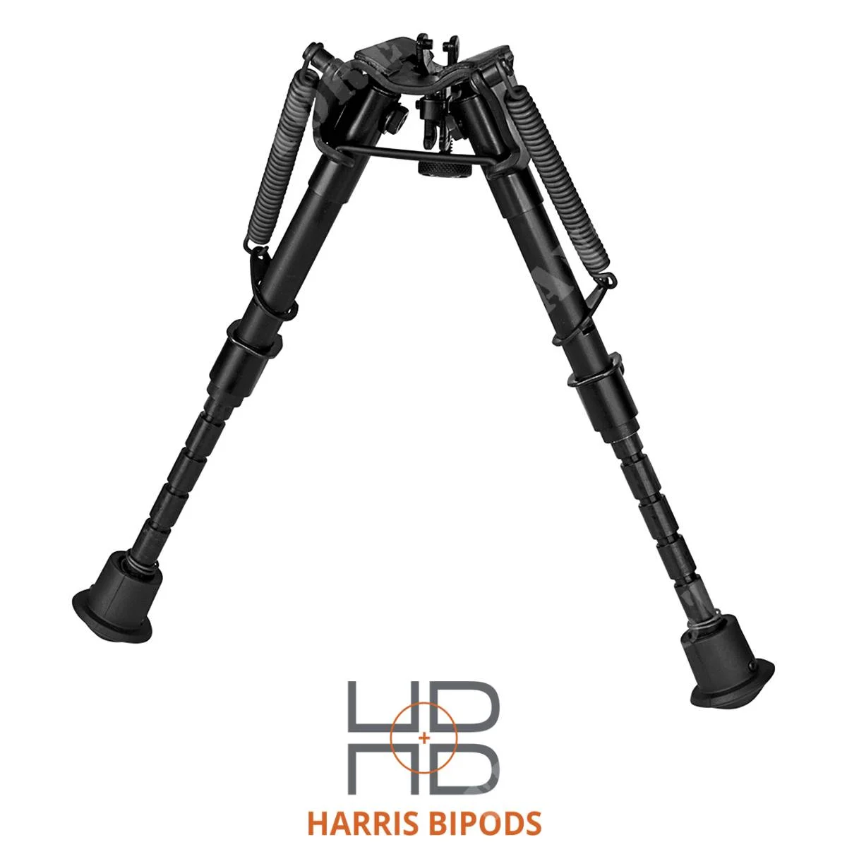 BÍPODE BASE FIJA DE 15 A 23cm CON PATAS GRADUADAS HARRIS (HRR-1A2-BRM)