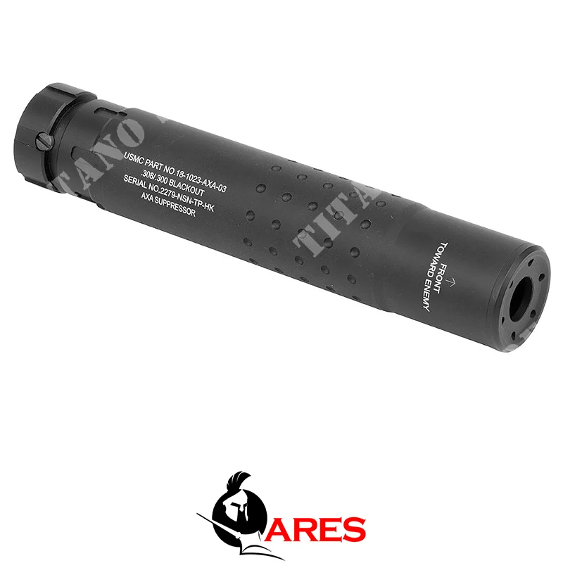 SILENCIADOR QD PARA SERIE AR308 BLACK ARES (AR-SIL011)