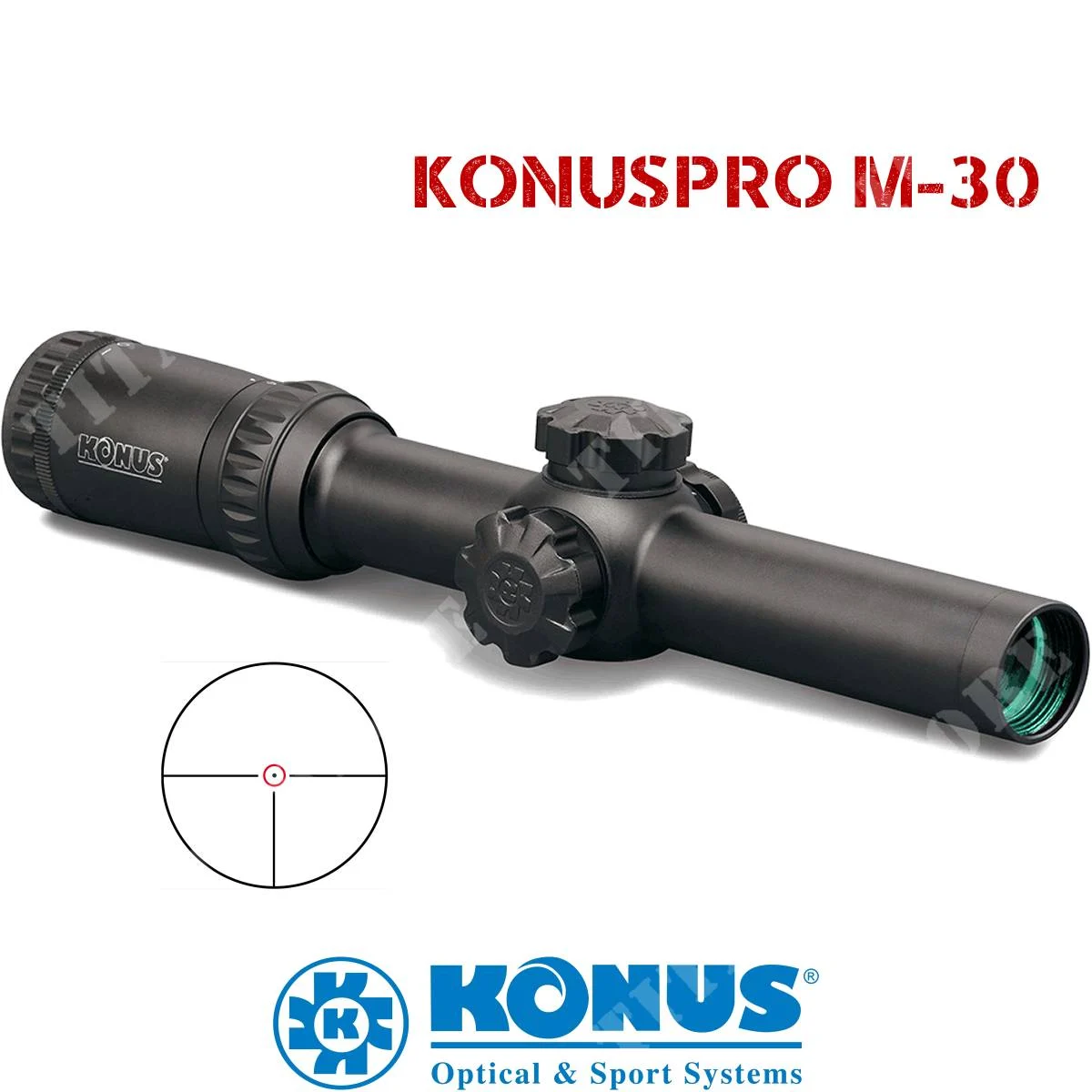VISOR KONUSPRO M-30 1-4x24 KONUS (7184)