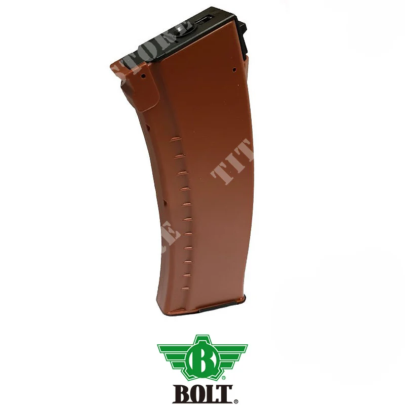 CARGADOR HI-CAP AK74 460BB MARRÓN PERNO (B-KM01)