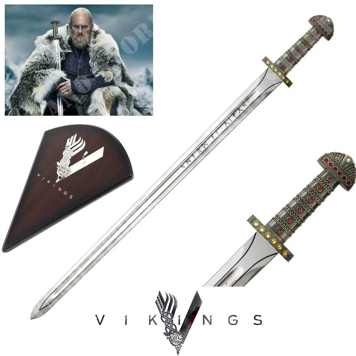 ESPADA DE VIKINGOS REY RAGNAR (JOT150A)