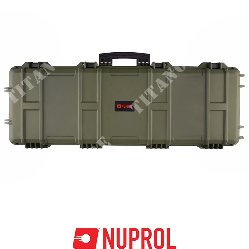 MALETÍN TÁCTICO GRANDE DE PVC CON RUEDAS DE GOMA INYECCIÓN VERDE PNP VERSIÓN NUPROL (NHC-04-GREEN)