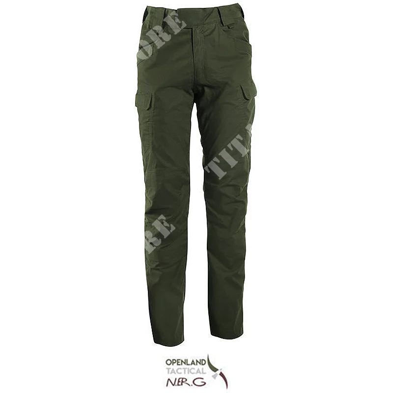 PANTALON TACTICO OPENLAND VERDE MICRORIPSTOP (OPT-3772 02)