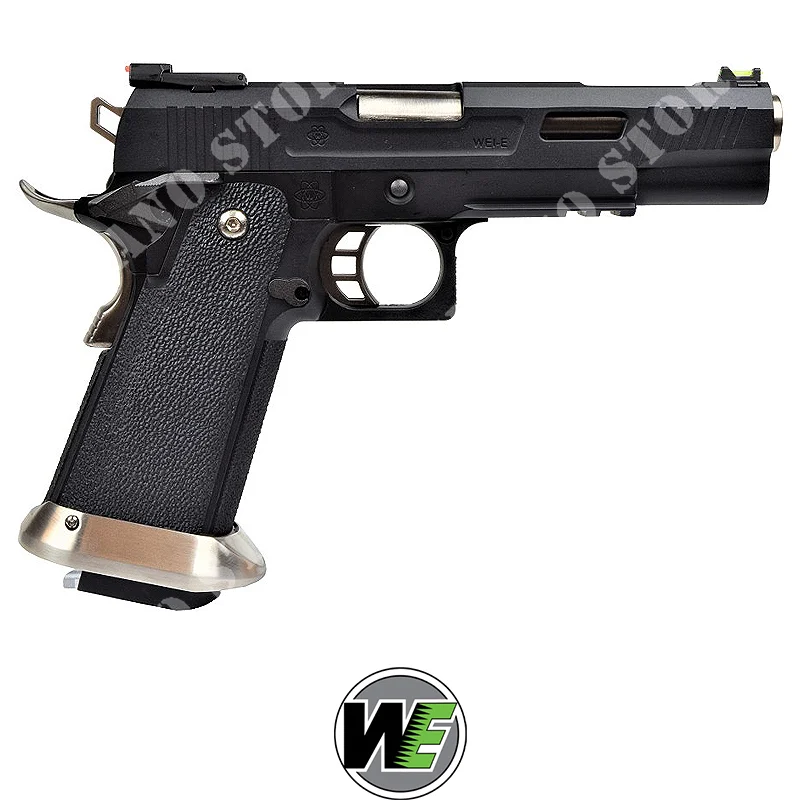 PISTOLA DE GAS HI-CAPA 5.1 WET T-REX BLACK WE (WH1WET-BK)