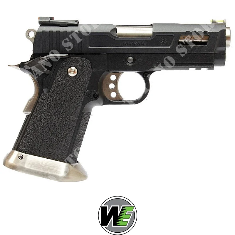 PISTOLA GAS HI-CAPA 3.8 WET-1 VELOCIRAPTOR NEGRA WE (WH7WET-1)